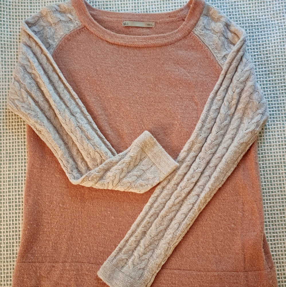 ! Sfera of Spain  part lambswool angora sweater
